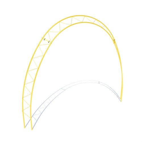 Арка вхідна Miros 4550х260х3670 мм, код: DIO901 Арка вхідна Miros 4550х260х3670 мм, код: DIO901