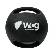 Медбол (медичний м"яч) WCG 12 кг (27 см), чорний, код: W-4001-12kg-IF