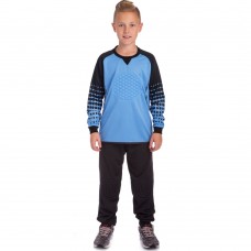 Форма футбольного воротаря дитяча PlayGame Circle  розмір 28, вік 10-12 років, блакитний-чорний, код: LM7607_28NBK