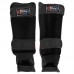 Захист гомілки та стопи для єдиноборств Fairtex, розмір M, чорний-помаранчевий, код: BO-9486_MBKOR