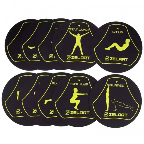 Набір кіл-маркерів для вправ Modern 10шт., Код: FI-2569-S52