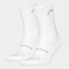 Шкарпетки Head Match Crew Unisex, 2 пари, розмір 39-42, білий, код: 8720245076043