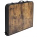 Стіл Bo-Camp Decatur 90x60 см Black/Wood look, код: DAS301467-DA