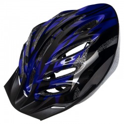 Велошлем крос-кантрі Zelart S-L, синій-чорний, код: YF-11_BLBK