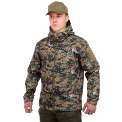 Куртка тактична Tactical L камуфляж Mrpat Digital Woodland, код: ZK-20_LKMDW