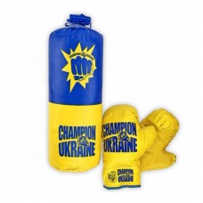 Набір для боксу Toys "Україна" малий Dankotoys S-UA, синій-жовтий, код: 32280-T