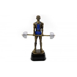 Статуетка нагородна спортивна PlayGame Важка атлетика, код: C-2457-B8