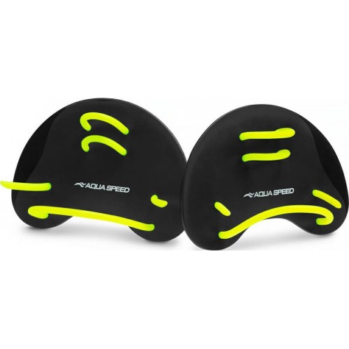 Лопатки для плавання Aqua Speed ​​Finger Paddles чорний, код: 5905718621866