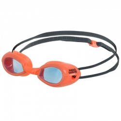 Окуляри для плавання дитячі MadWave Comet Kids, кораловий-чорний, код: M041003_KBK