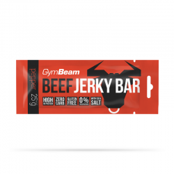 Батончик GymBeam Jerky 25г з яловичини, перець, код: 8586022216114