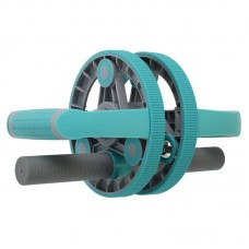 Колесо для преса 3 в 1 універсальний компактний фітнес-набір Yogaplus Multipurpose сірий-бірюзовий, код: FI-9377_T Колесо для преса 3 в 1 універсальний компактний фітнес-набір Yogaplus Multipurpose сірий-бірюзовий, код: FI-9377_T