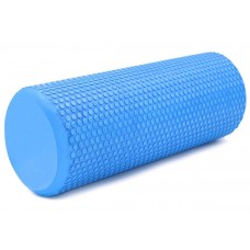 Масажний ролик EasyFit Foam Roller 30 см синій, код: EF-2024-Bl