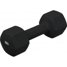 Гантель аеробна вінілова Fitnessport VDD-01-5кг, 1x5 кг, чорний, код: 10176-AX