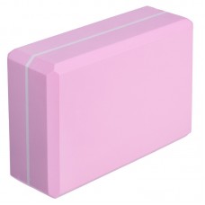 Блок для йоги двоколірний FitGo 230х150х75 мм рожевий, код: FI-1714_P