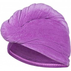 Рушник для волосся жіночий Aqua Speed Head Towel 25x65см, фіолетовий, код: 5908217673404