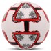 М"яч футбольний гібридна зшивка Hybrid Soccer Star №5 PU, білий-червоний, код: FB-4523-S52