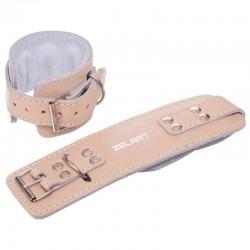 Манжет (ремінь) для силової тяги на гомілки та зап"ястя Zelart жовтий, код: SB-165196-S52