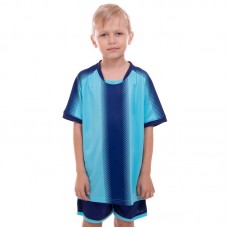 Форма футбольна дитяча PlayGame розмір 2XS, ріст 130, м"ятний-синій, код: D8825B_2XSMBL-S52