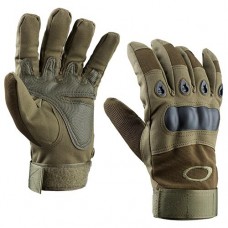 Тактичні рукавички довгі пальці Tactical L олива, код: GLG2205/L-WS