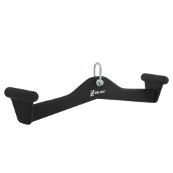 Рукоятка для тяги вниз з широким хватом Mdbuddy Lat Pull Down Bar нековзне покриття 550х120х120 мм, чорний, код: TA-5393