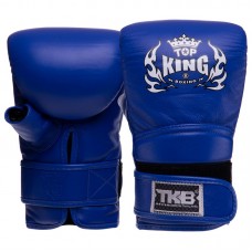 Снарядні рукавички Top King шкіряні S, синій, код: TKBMU-OT_S_BL-S52