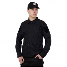 Кітель тактичний Tactical Military Rangers 3XL (52-54), чорний, код: ZK-JK6006_3XLBK