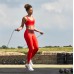 Скакалка Reebok Premium Skipping Rope чорний-червоний 280 см, код: 885652022668