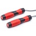 Скакалка Reebok Premium Skipping Rope чорний-червоний 280 см, код: 885652022668