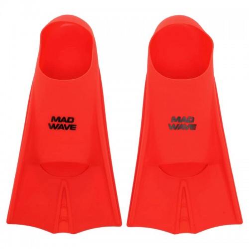 Ласти для тренувань у басейні короткі із закритою п"ятою MadWave Flippers M (38-41), червоний, код: M074302_MR