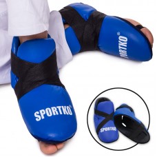 Фути захист ніг для єдинорборств SportKo L синій, код: SP-4707_LBL