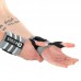 Бинти кистьові для жиму BioGym Strength Wrist Wraps Ezous 640х80мм, 2шт, сірий-білий, код: C-06_GRW