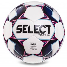 М"яч футбольний Select Tempo TB IMS №5 білий-фіолетовий, код: Tempo-WV-S52