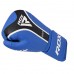 Боксерські рукавиці RDX Aura Plus T-17 16 унцій, синій-чорний, код: BGR-T17UB-16OZ+