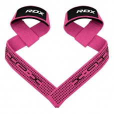 Лямки для тяги RDX S4 Gym Cotton Gel Straps Pink Plus, код: WAC-S4P+