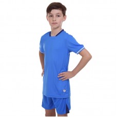 Форма футбольная подростковая PlayGame размер 24, рост 120, голубой, код: CO-1905B_24N-S52