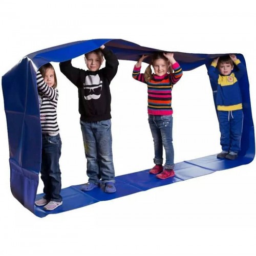 Кільцева доріжка для розвитку Tia-Sport, ПВХ, 6000x470 мм, синій, код: sm-0984-2