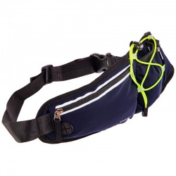 Ремінь-сумка для бігу та велопрогулянки Camping темно-синій, код: 1101_DBL
