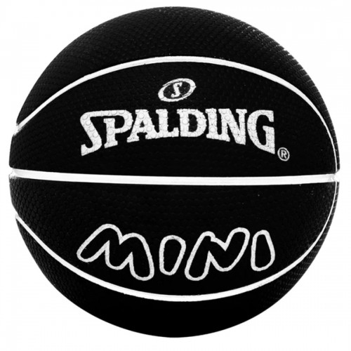 М"яч баскетбольний Spalding Spaldeens Mini №5, чорний, код: 689344408019