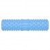 Ролер масажний циліндр (ролик мфр) FitGo Grid Spine Roller, 450x105 мм, блакитний, код: FI-9389_N