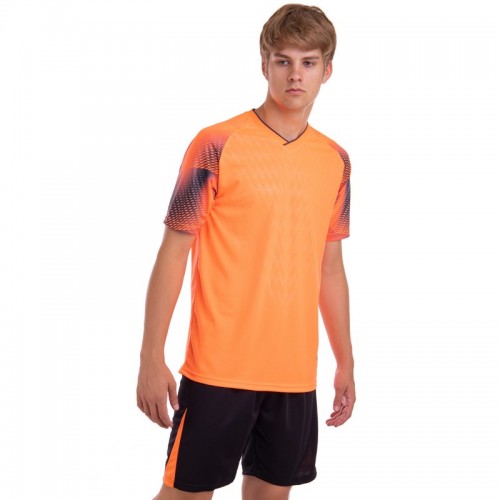 Форма футбольна PlayGame Lingo XL (48-50), ріст 175-180, помаранчевий-чорний, код: LD-M8608_XLORBK-S52