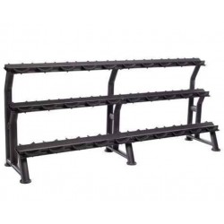 Стійка гантельна 3-х ярусна Fitnessport FF71D1E (на 15 пар), код: 10259-AX Стійка гантельна 3-х ярусна Fitnessport FF71D1E (на 15 пар), код: 10259-AX