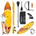 Надувна SUP дошка Tsunami Pro 350 см з веслом T11, жовтий, код: P-5905973405584