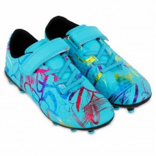 Бутси футбольні дитячі Lijin CR7 розмір 32, блакитний-фуксія-синій, код: 2502-32-38-1_32N Бутси футбольні дитячі Lijin CR7 розмір 32, блакитний-фуксія-синій, код: 2502-32-38-1_32N