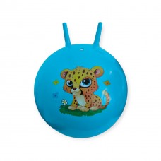 М"яч дитячий стрибун з ріжками SNS 3-D55 550мм, синій, код: 18205-SNS М"яч дитячий стрибун з ріжками SNS 3-D55 550мм, синій, код: 18205-SNS