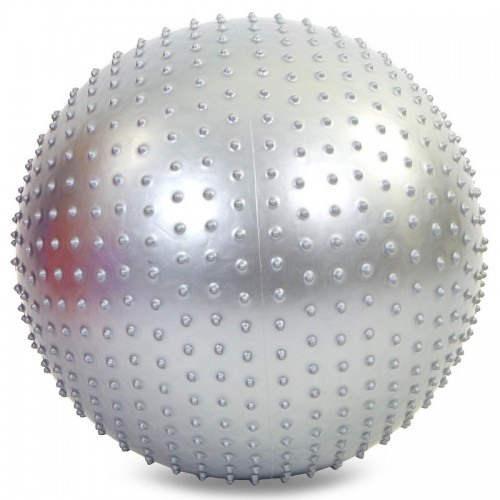 М"яч для фітнесу FitGo 650 мм рожевий, код: FI-1987-65_GR
