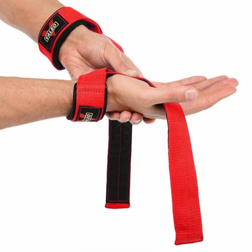 Лямки для тяги Valeo червоний, код: TA-1256_R