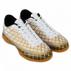 Футзалки взуття для міні-футболу Lijin, розмір 41, білий-золотий, код: 333-39-45-3_41 Футзалки взуття для міні-футболу Lijin, розмір 41, білий-золотий, код: 333-39-45-3_41