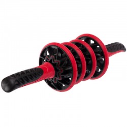 Колесо для преса, масажер 2в1 Zelart 9 масажерів, чорно-помаранчевий, код: FI-4042 Колесо для преса, масажер 2в1 Zelart 9 масажерів, чорно-помаранчевий, код: FI-4042