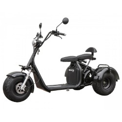 Електроскутер Maxxter Trike (blaсk) (1000 Вт, 20 А/год, 60 В), чорний, код: 1604449-D