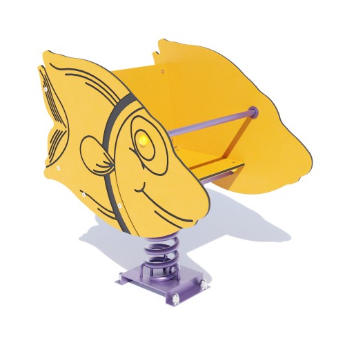 Качалка Miros “Рибка” 820х320х820 мм, код: DIO157HDPE